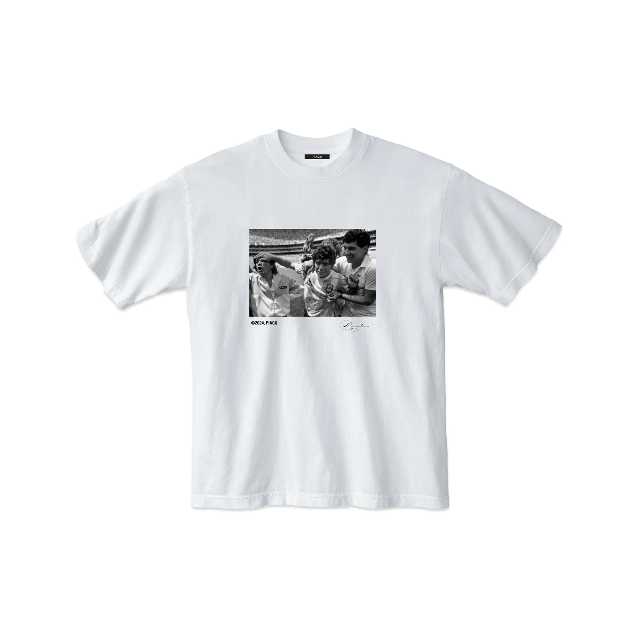 MARADONA WHITE T-SHIRT